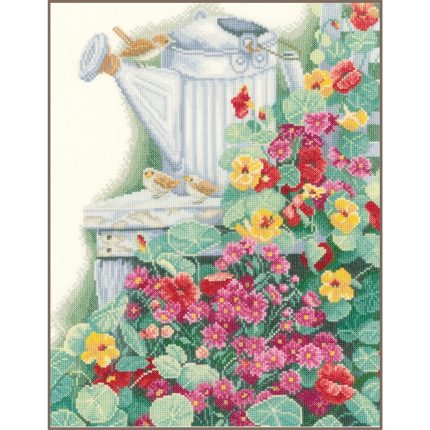 cross stitch kit Garden still live 0021534